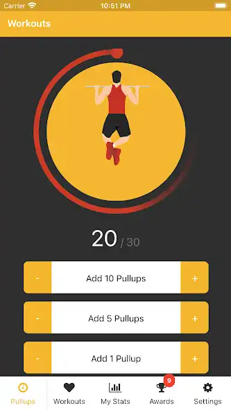 Play Pull Ups Counter - Free Pullup  and enjoy Pull Ups Counter - Free Pullup with UptoPlay