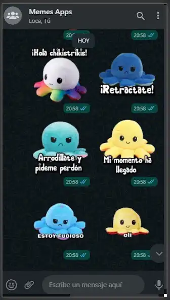 Play Pulpos Reversibles Stickers  and enjoy Pulpos Reversibles Stickers with UptoPlay