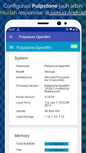 Play Pulpstone OpenWrt Web Luci  and enjoy Pulpstone OpenWrt Web Luci with UptoPlay