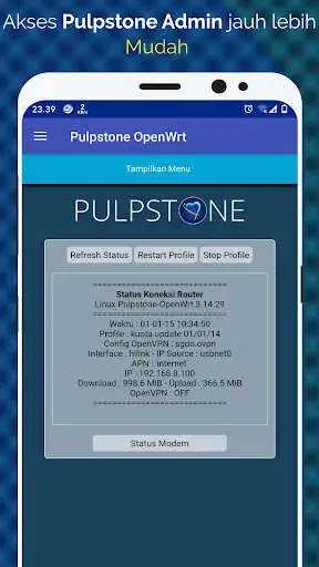 Play Pulpstone OpenWrt Web Luci as an online game Pulpstone OpenWrt Web Luci with UptoPlay
