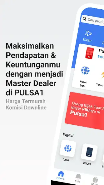 Play Pulsa1 : Data PLN EMoney Murah  and enjoy Pulsa1 : Data PLN EMoney Murah with UptoPlay