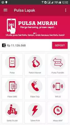 Play Pulsalapak.com : Pulsa Online  Paket Kuota Murah