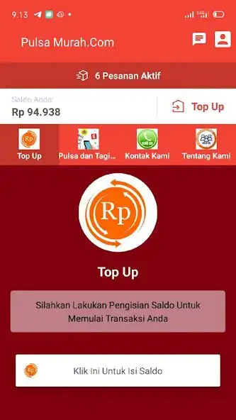Play PULSA MURAH.COM as an online game PULSA MURAH.COM with UptoPlay
