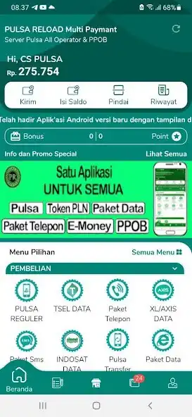 Play PULSA RELOAD  and enjoy PULSA RELOAD with UptoPlay