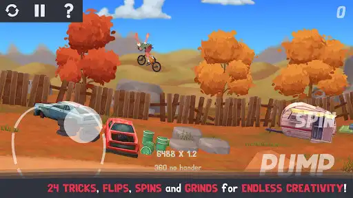 Play Pumped BMX 3 as an online game Pumped BMX 3 with UptoPlay