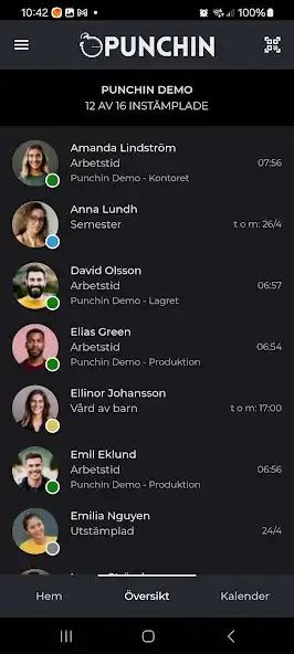 Play Punchin - Stämplingssystem as an online game Punchin - Stämplingssystem with UptoPlay