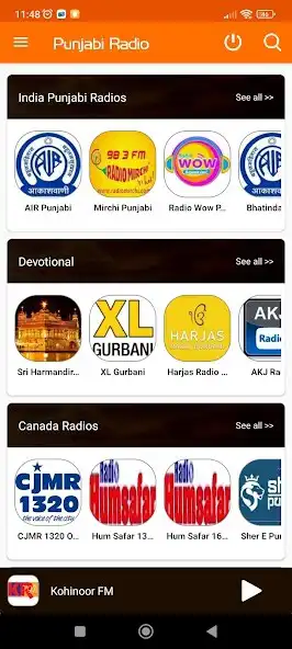 Play Punjabi FM Radio  and enjoy Punjabi FM Radio with UptoPlay