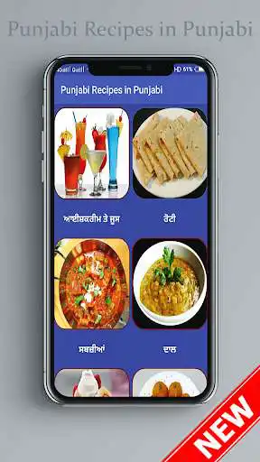 Play Punjabi Recipes in Punjabi