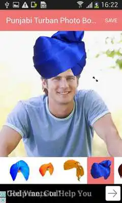 Play Punjabi Turban Photo Booth Editor For Punjabi Look
