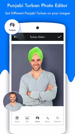 Play Punjabi Turban Photo Editor as an online game Punjabi Turban Photo Editor with UptoPlay