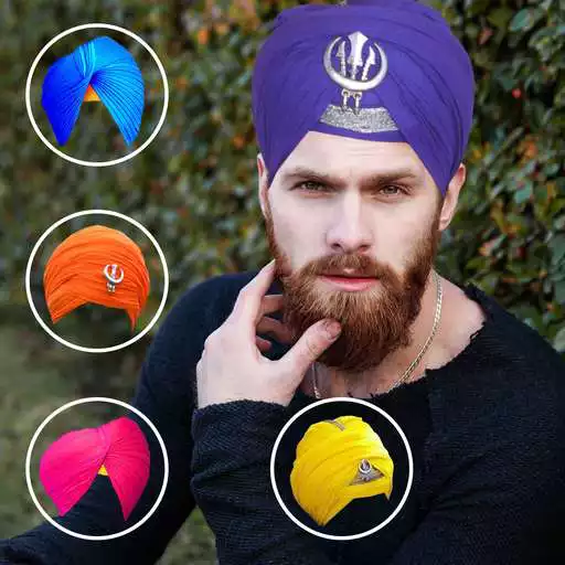 Free play online Punjabi Turbans Photo Filter Editor  APK