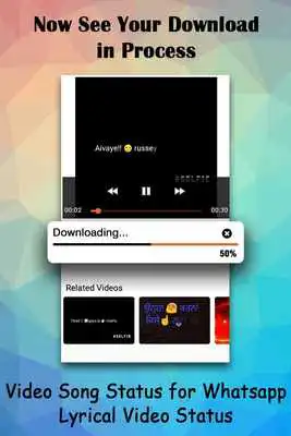 Play punjabi video song status : lyrical video song