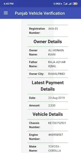 Play Punjab Vehicle Verification (Pakistan)  and enjoy Punjab Vehicle Verification (Pakistan) with UptoPlay