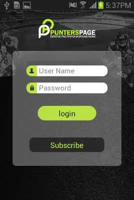 Play Punters page