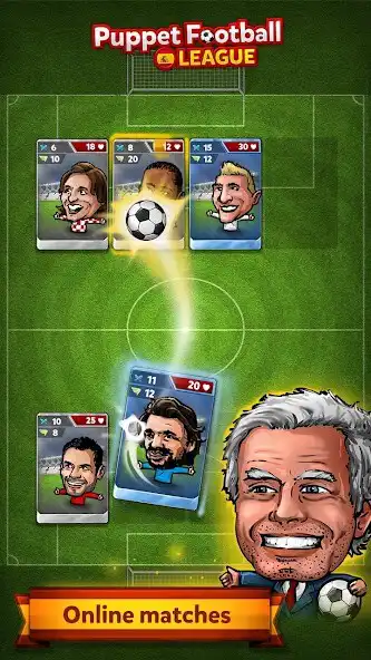 Play Puppet Football Card Manager as an online game Puppet Football Card Manager with UptoPlay