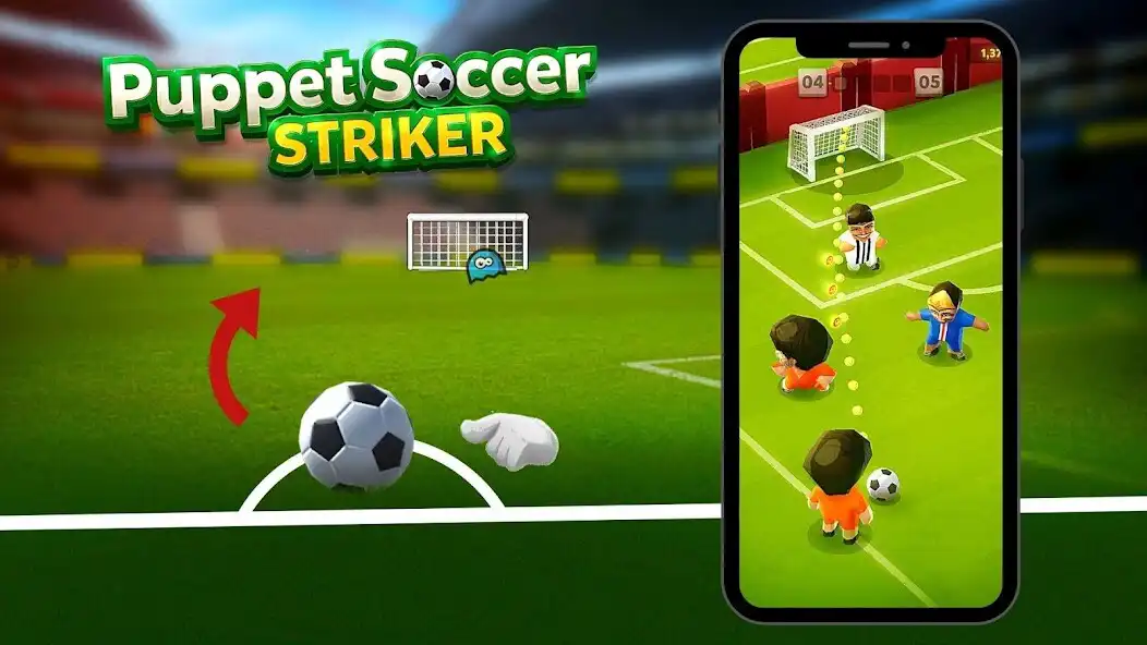 Play Puppet Soccer Striker: Star  and enjoy Puppet Soccer Striker: Star with UptoPlay