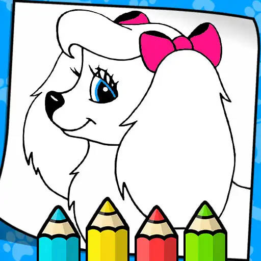 Play Puppy coloring book glitter APK Play Puppy coloring book glitter APK