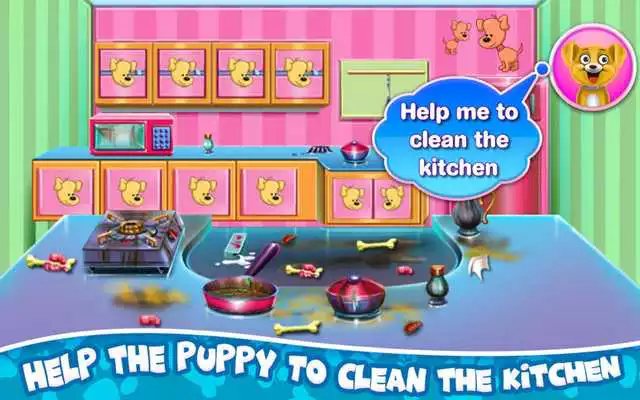 Play Puppy Home House Cleaning