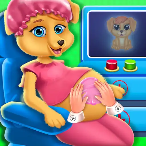 Play Puppy mommy newborn babyshower APK