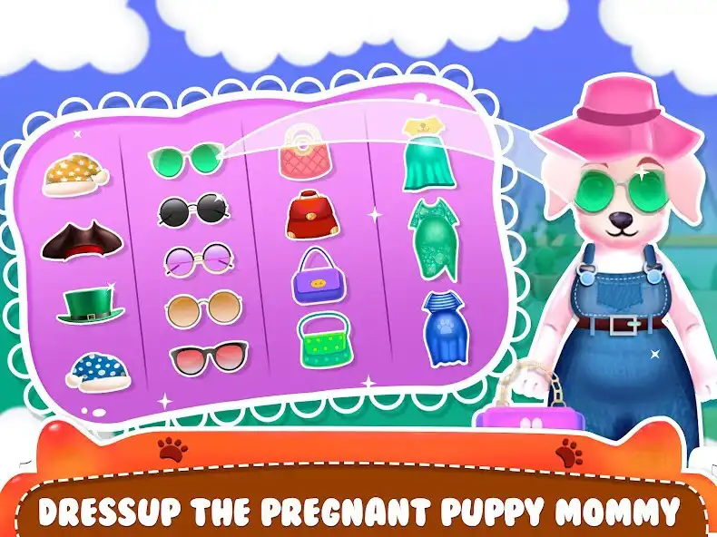 Play Puppy Mom Newborn BabyShower  and enjoy Puppy Mom Newborn BabyShower with UptoPlay