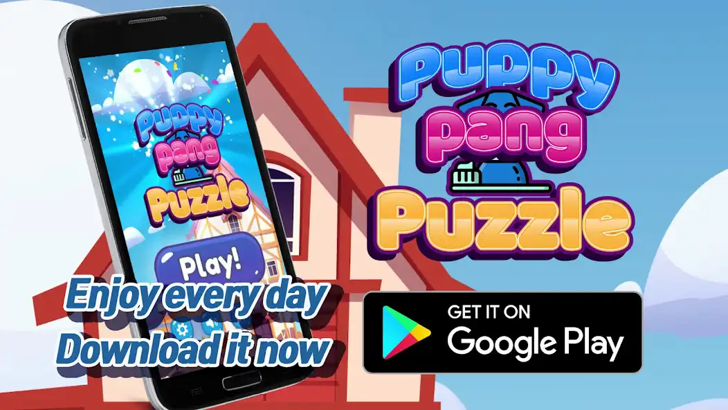 Play Puppy Pang Puzzle as an online game Puppy Pang Puzzle with UptoPlay