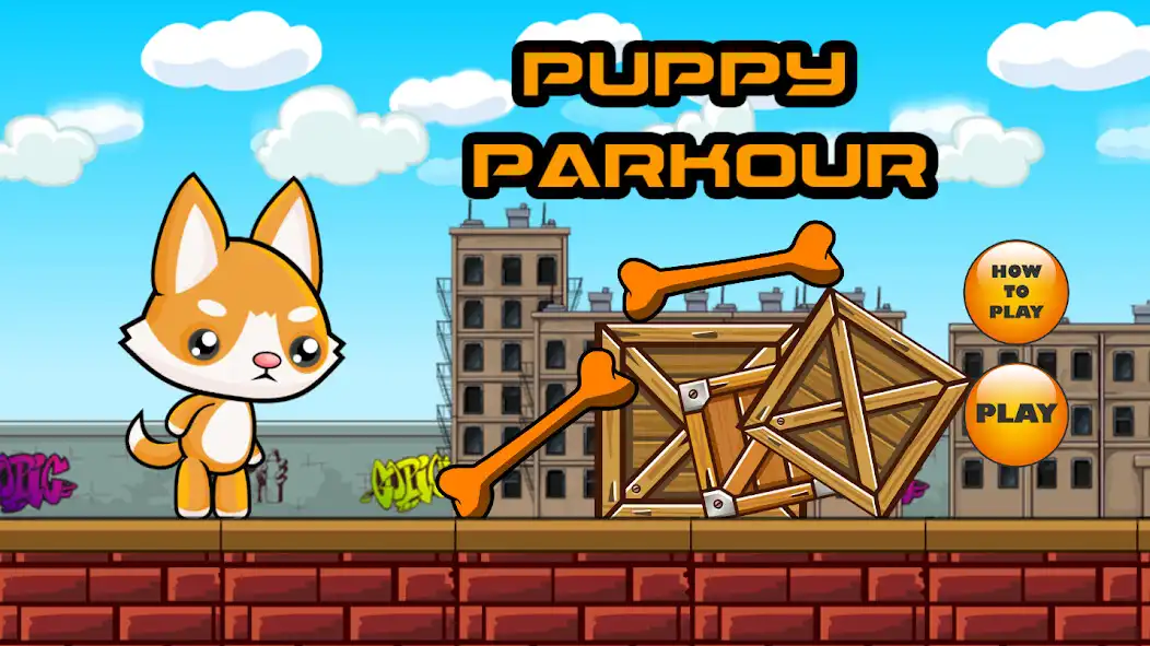 Play Puppy Parkour  and enjoy Puppy Parkour with UptoPlay