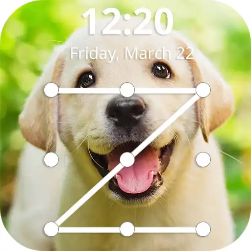 Play Puppy Pattern Lock Screen APK