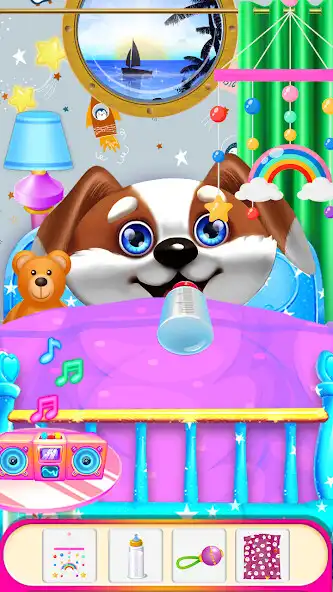 Play Puppy Pet Vet Day Caring Game as an online game Puppy Pet Vet Day Caring Game with UptoPlay