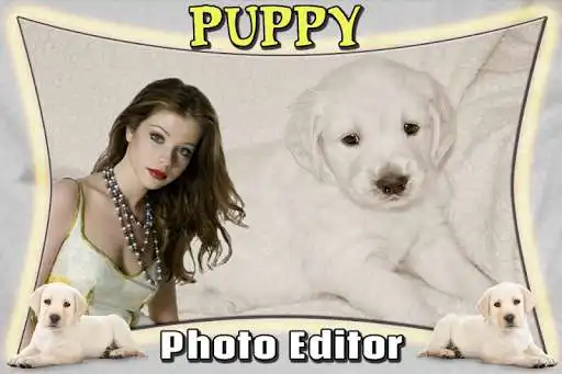Play Puppy Photo Frame as an online game Puppy Photo Frame with UptoPlay