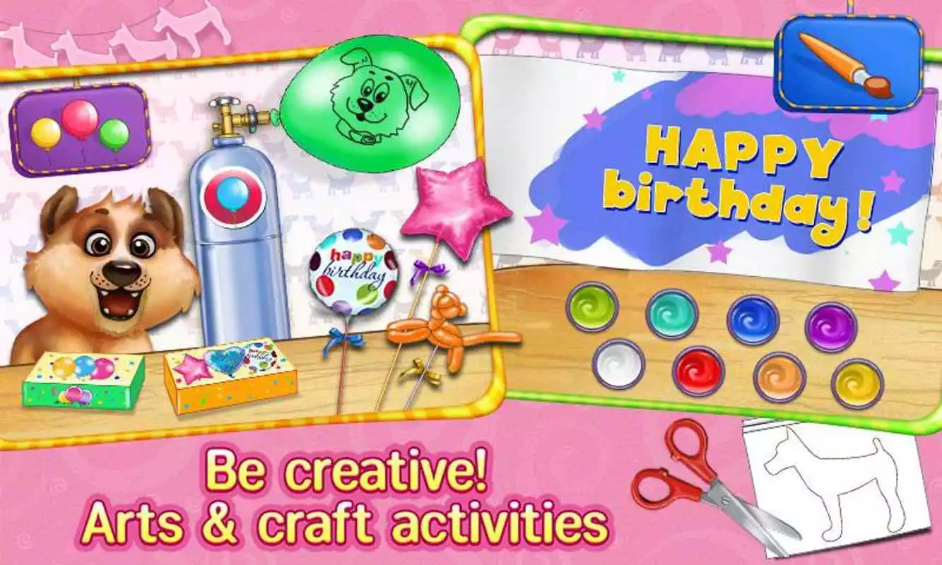 Play Puppys Birthday Party