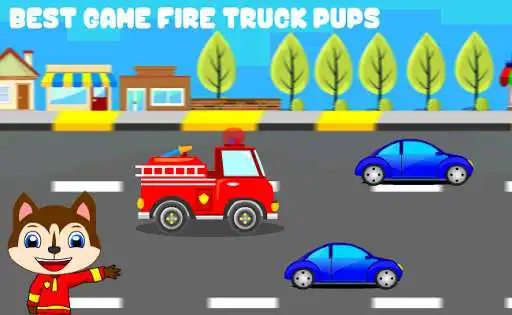 Play Pups Friends Fire Truck Rescue Patrol as an online game Pups Friends Fire Truck Rescue Patrol with UptoPlay