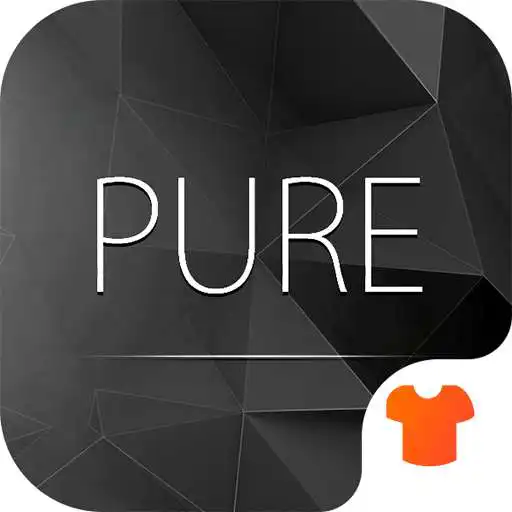 Free play online Pure Black Launcher Theme  APK