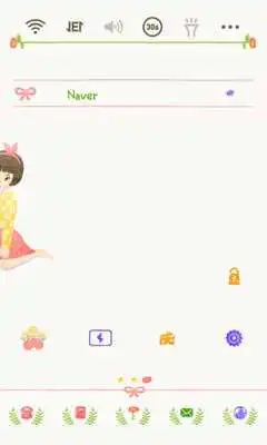 Play Pure girl dodol launcher theme
