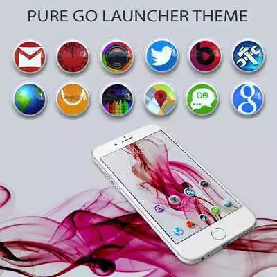 Play Pure Go Launcher Theme Tapjoy