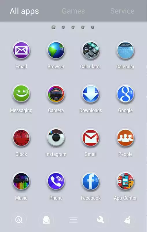 Play Pure Go Launcher Theme Tapjoy