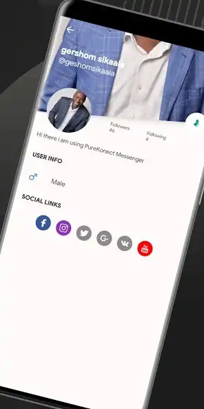 Play PureKonect Messenger as an online game PureKonect Messenger with UptoPlay