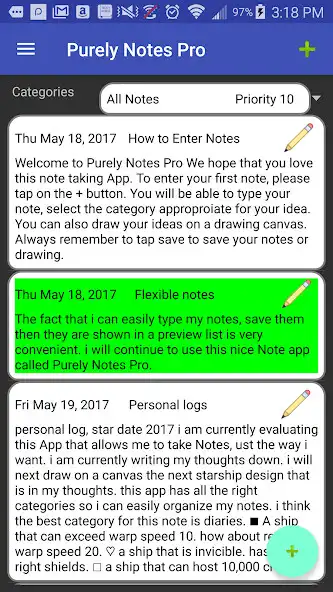 Play Purely Notes Pro  and enjoy Purely Notes Pro with UptoPlay