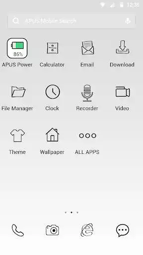Play Pure White APUS Launcher theme  and enjoy Pure White APUS Launcher theme with UptoPlay