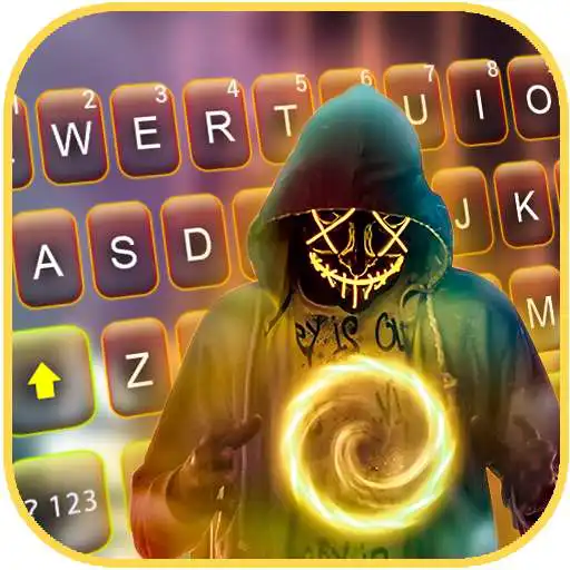 Play Purge Neon Mask Keyboard Theme APK