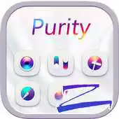 Free play online Purity Theme - ZERO Launcher APK