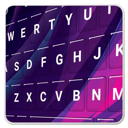 Free play online Purple Abstract Keyboard Theme  APK