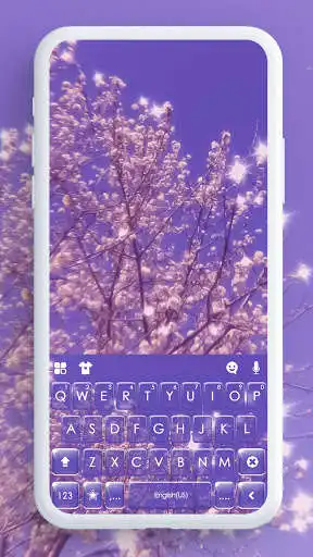 Play Purple Aesthetic Keyboard Background  and enjoy Purple Aesthetic Keyboard Background with UptoPlay
