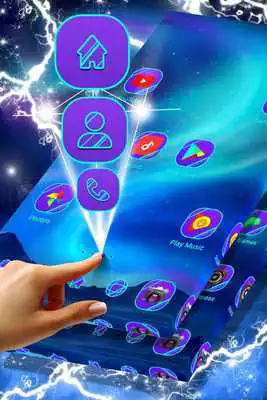 Play Purple An Blue Launcher