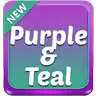 Free play online Purple and Teal Theme  APK