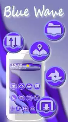 Play Purple Brief Wave Theme