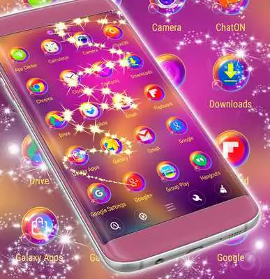 Play Purple Bubble Launcher
