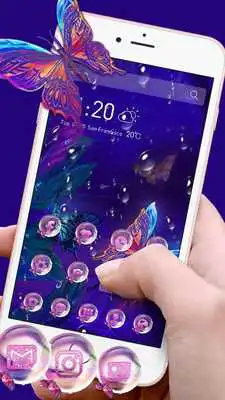 Play Purple Butterfly Drop Theme