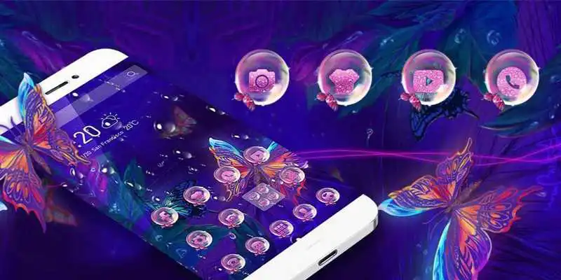 Play Purple Butterfly Drop Theme