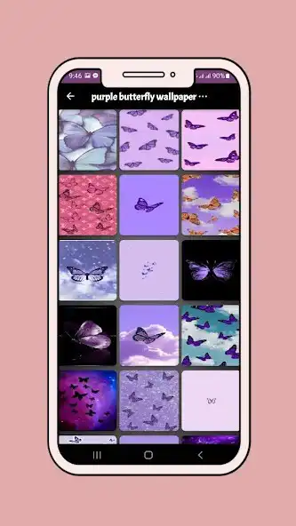 Play purple butterfly wallpaper  and enjoy purple butterfly wallpaper with UptoPlay
