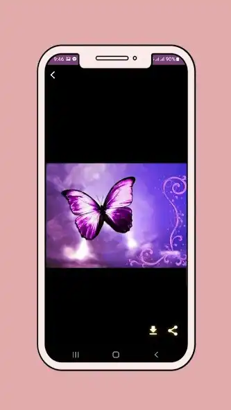 Play purple butterfly wallpaper as an online game purple butterfly wallpaper with UptoPlay